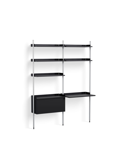 AB850-B666-AI79_Pier System 12 PS black powder coated steel clear anodised alu profiles.jpg