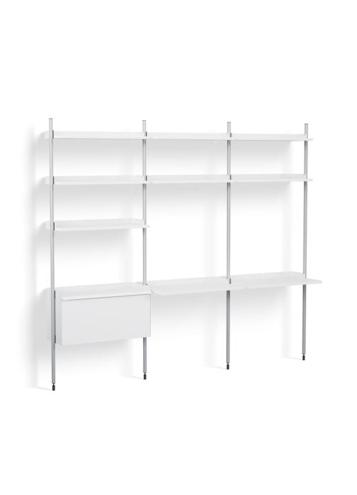 AB851-B665-AI79_Pier System 13 PS white powder coated steel clear anodised alu profiles.jpg
