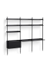 AB851-B666-AI80_Pier System 13 PS black powder coated steel black anodised profiles.jpg