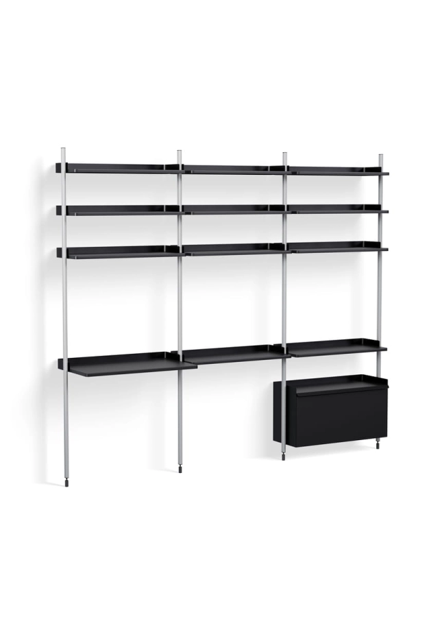 AB843-B666-AI79_Pier System 123 PS black powder coated steel clear anodised alu profiles.jpg