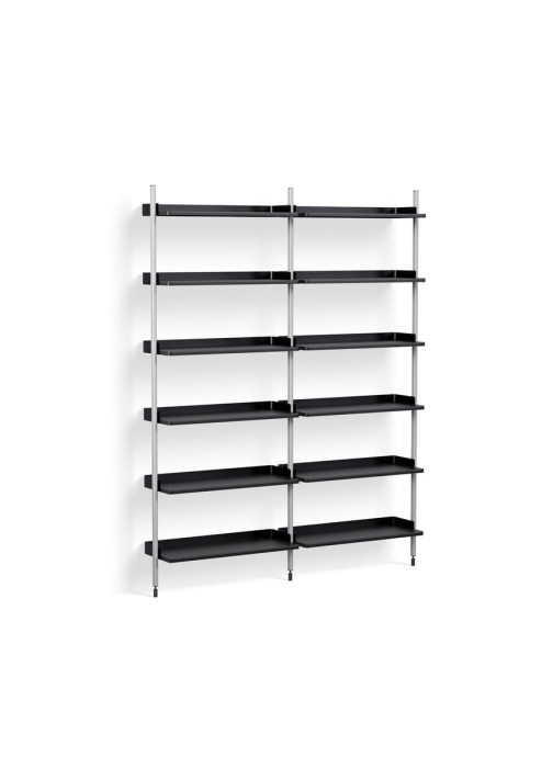 AB834-B666-AI79_Pier System 102 PS black powder coated steel clear anodised alu profiles.jpg