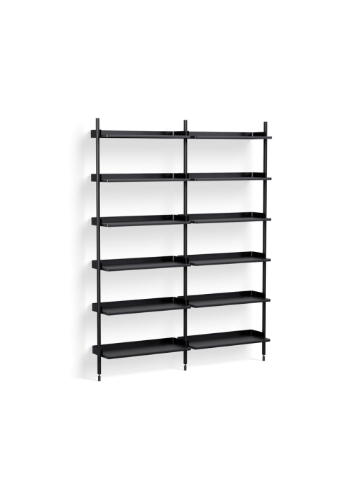 AB834-B666-AI80_Pier System 102 PS black powder coated steel black anodised profiles.jpg