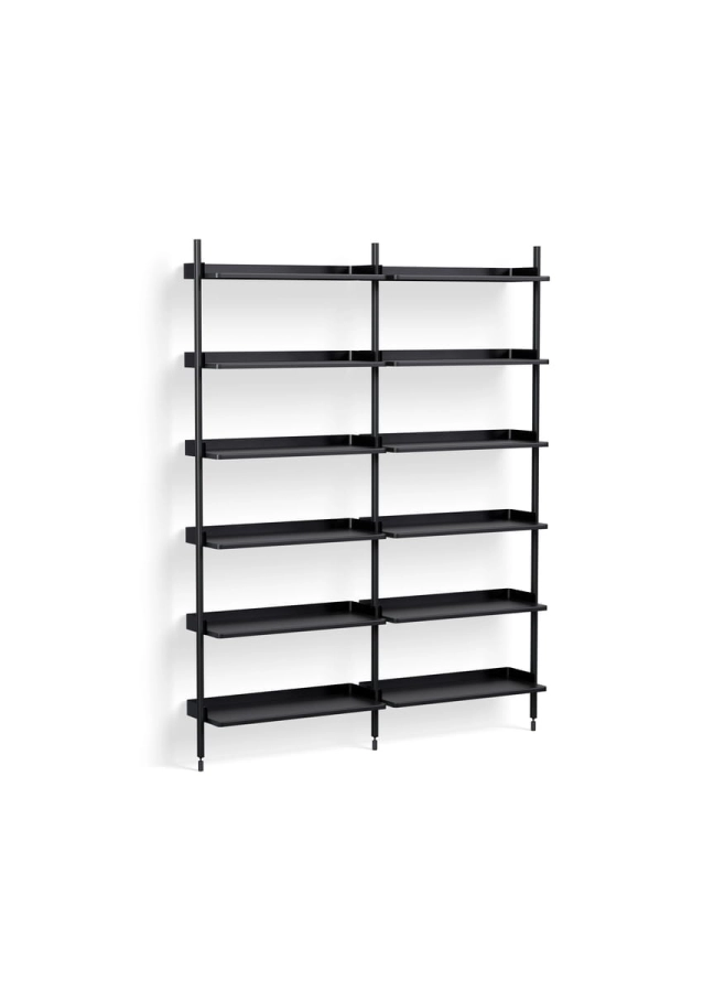 AB834-B666-AI80_Pier System 102 PS black powder coated steel black anodised profiles.jpg