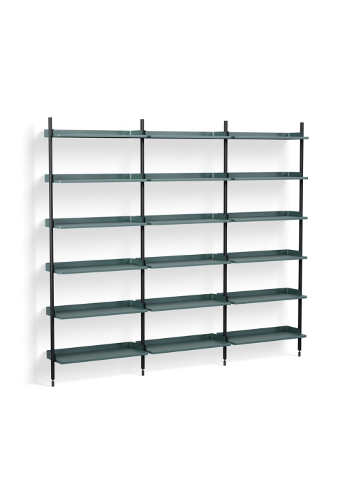 AB835-B520-AI80_Pier System 103 PS blue powder coated steel black anodised profiles.jpg