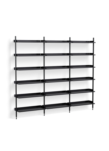 AB835-B666-AI80_Pier System 103 PS black powder coated steel black anodised profiles.jpg