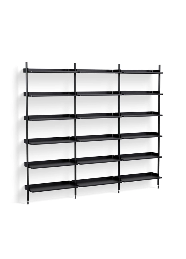 AB835-B666-AI80_Pier System 103 PS black powder coated steel black anodised profiles.jpg