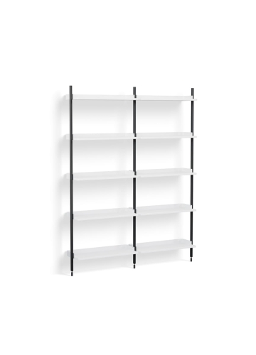 AB838-B665-AI80_Pier System 112 PS white powder coated steel black anodised profiles.jpg