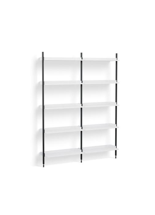 AB838-B665-AI80_Pier System 112 PS white powder coated steel black anodised profiles.jpg