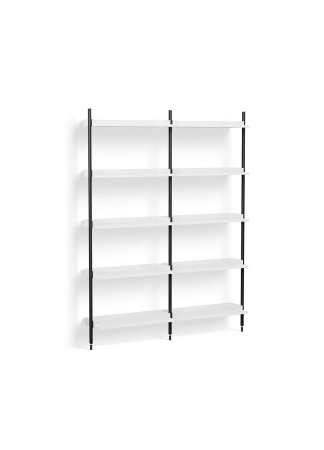 AB838-B665-AI80_Pier System 112 PS white powder coated steel black anodised profiles.jpg