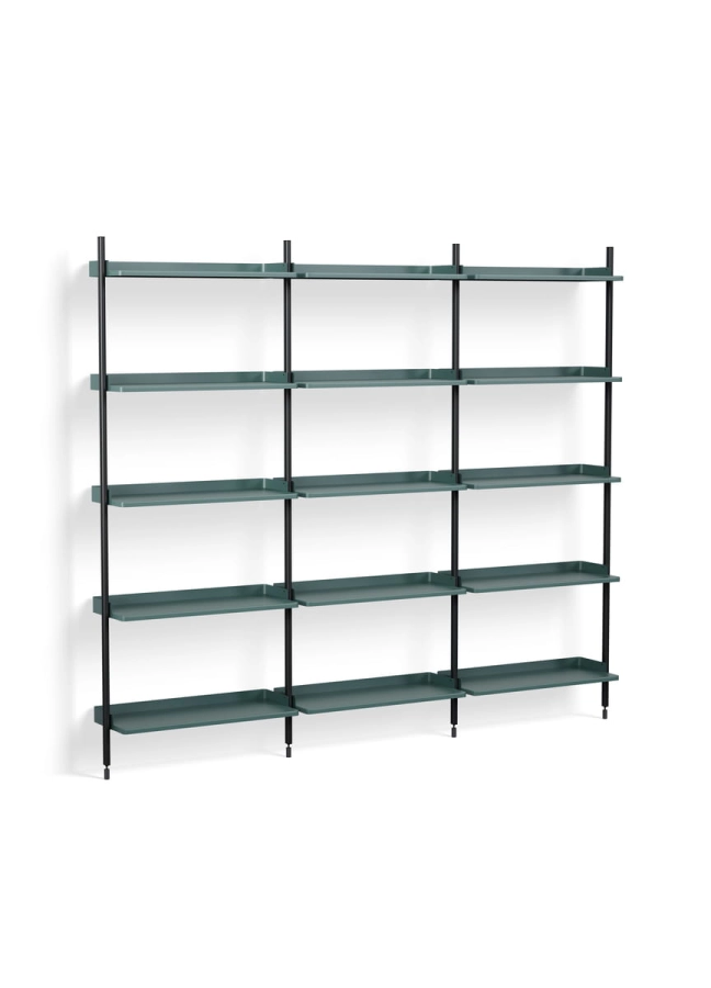AB839-B520-AI80_Pier System 113 PS blue powder coated steel black anodised profiles.jpg