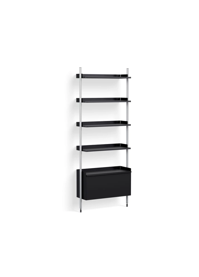 AB841-B666-AI79_Pier System 121 PS black powder coated steel clear anodised alu profiles.jpg
