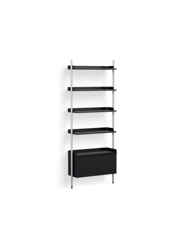 AB841-B666-AI79_Pier System 121 PS black powder coated steel clear anodised alu profiles.jpg