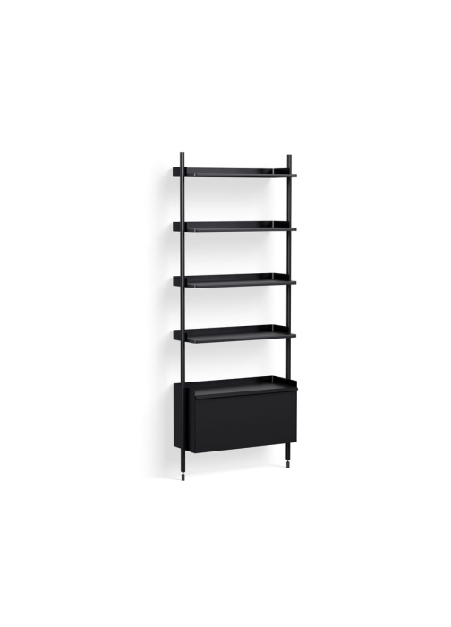 AB841-B666-AI80_Pier System 121 PS vlack powder coated steel black anodised profiles.jpg