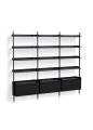 AB843-B666-AI80_Pier System 123 PS black powder coated steel black anodised profiles.jpg