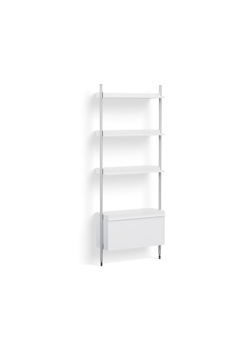 AB845-B665-AI79_Pier System 131 PS white powder coated steel clear anodised alu profiles.jpg