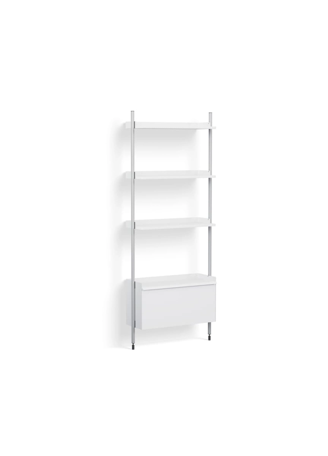AB845-B665-AI79_Pier System 131 PS white powder coated steel clear anodised alu profiles.jpg