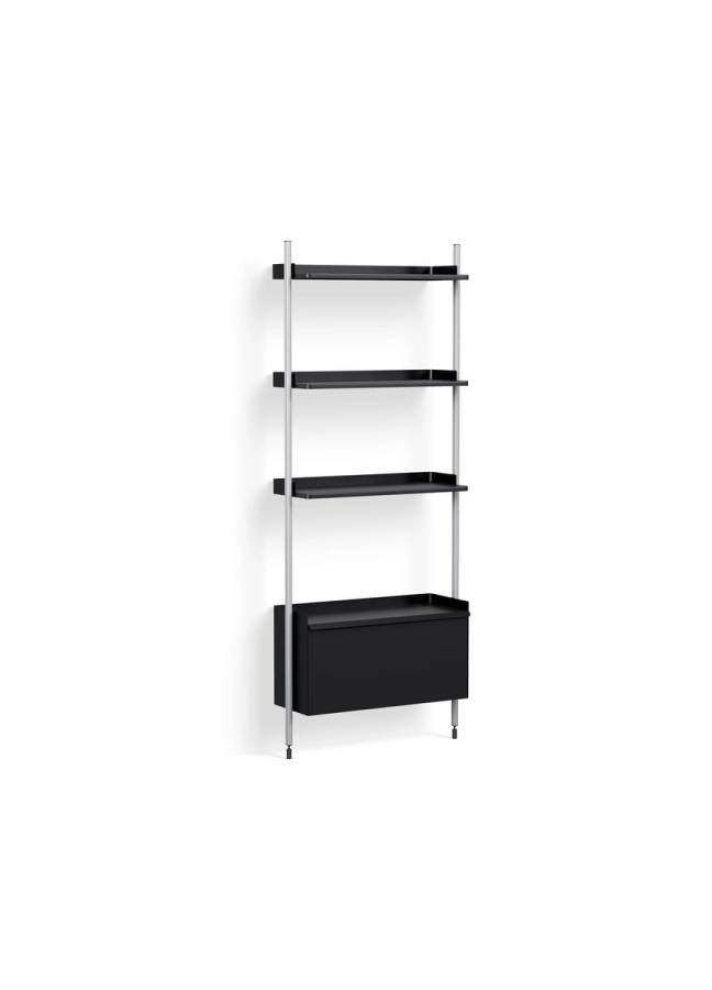 AB845-B666-AI79_Pier System 131 PS black powder coated steel clear anodised alu profiles.jpg