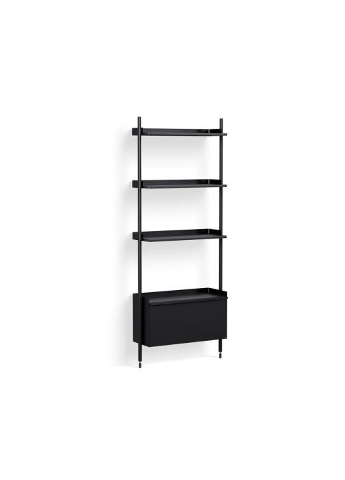 AB845-B666-AI80_Pier System 131 PS black powder coated steel black anodised profiles.jpg