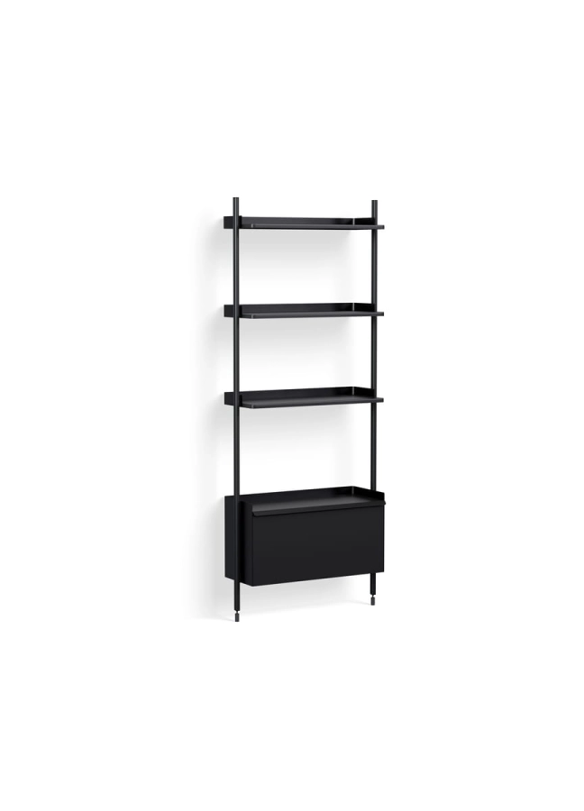 AB845-B666-AI80_Pier System 131 PS black powder coated steel black anodised profiles.jpg