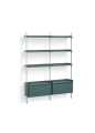 AB846-B520-AI79_Pier System 132 PS blue powder coated steel clear anodised alu profiles.jpg