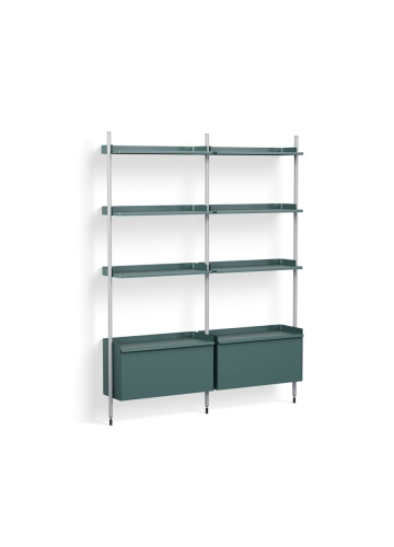 AB846-B520-AI79_Pier System 132 PS blue powder coated steel clear anodised alu profiles.jpg