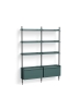 AB846-B520-AI80_Pier System 132 PS blue powder coated steel black anodised profiles.jpg