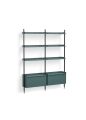 AB846-B520-AI80_Pier System 132 PS blue powder coated steel black anodised profiles.jpg