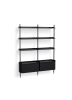 AB846-B666-AI80_Pier System 132 PS black powder coated steel black anodised profiles.jpg