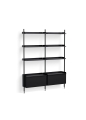 AB846-B666-AI80_Pier System 132 PS black powder coated steel black anodised profiles.jpg