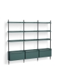 AB847-B520-AI80_Pier System 133 PS blue powder coated steel black anodised profiles.jpg