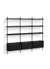 AB847-B666-AI80_Pier System 133 PS black powder coated steel black anodised profiles.jpg