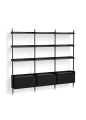 AB847-B666-AI80_Pier System 133 PS black powder coated steel black anodised profiles.jpg