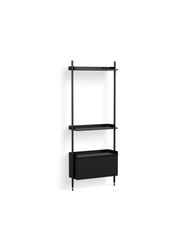 AB858-B666-AI80_Pier System 141 PS black powder coated steel black anodised profiles.jpg