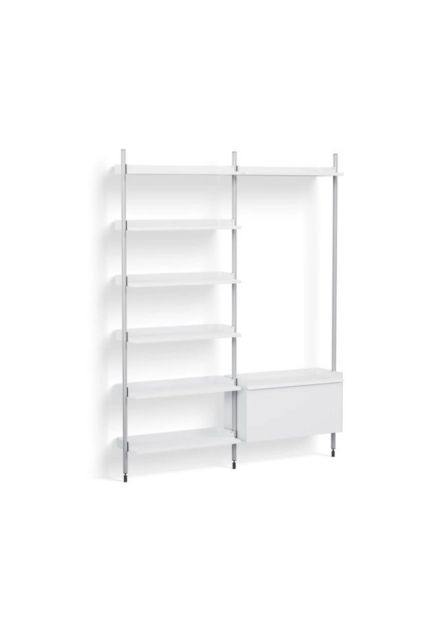 AB861-B665-AI79_Pier System 152 PS white powder coated steel clear anodised alu profiles.jpg