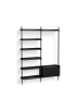 AB861-B666-AI80_Pier System 152 PS black powder coated steel black anodised profiles.jpg