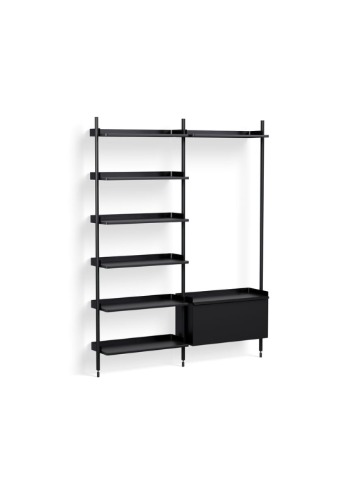AB861-B666-AI80_Pier System 152 PS black powder coated steel black anodised profiles.jpg
