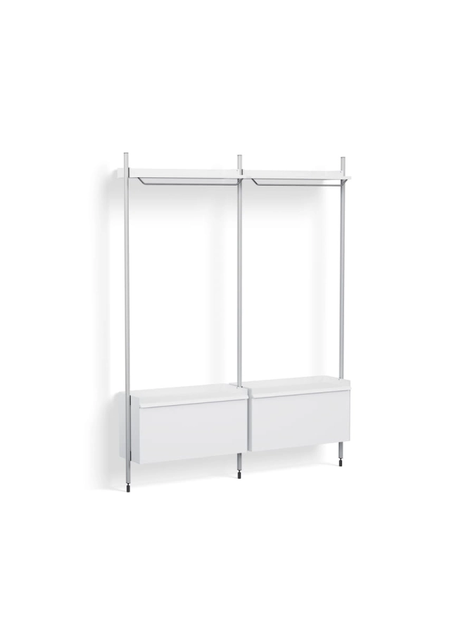 AB854-B665-AI79_Pier System 1002 PS white powder coated steel clear anodised alu profiles.jpg