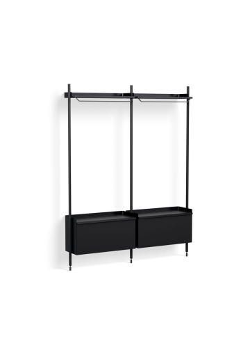 AB854-B666-AI80_Pier System 1002 PS black powder coated steel black anodised profiles.jpg