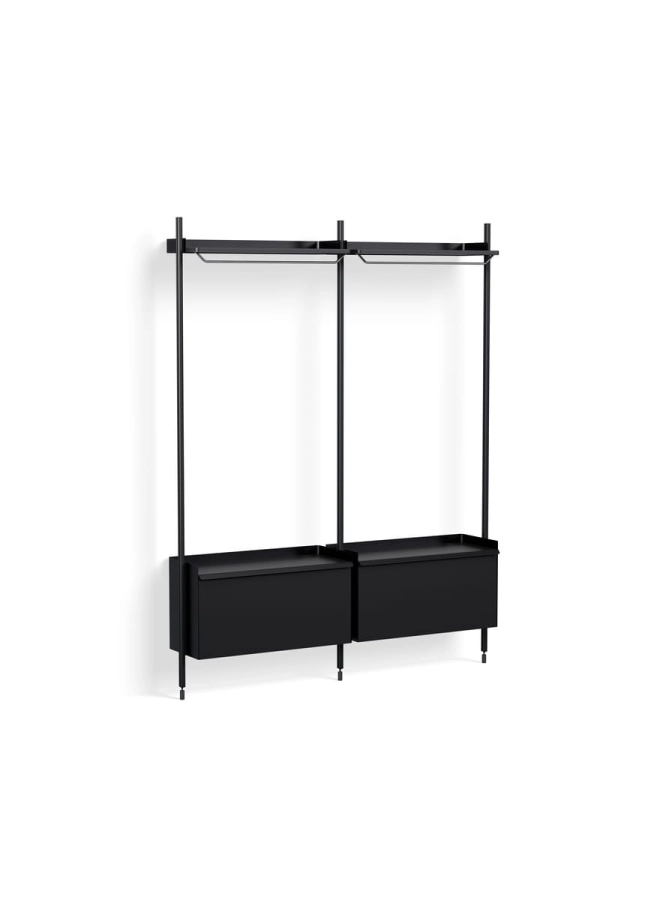 AB854-B666-AI80_Pier System 1002 PS black powder coated steel black anodised profiles.jpg