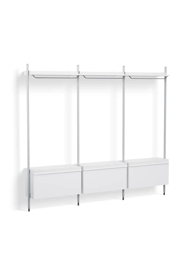 AB855-B665-AI79_Pier System 1003 PS white powder coated steel clear anodised alu profiles.jpg