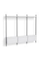 AB855-B665-AI80_Pier System 1003 PS white powder coated steel black anodised profiles.jpg