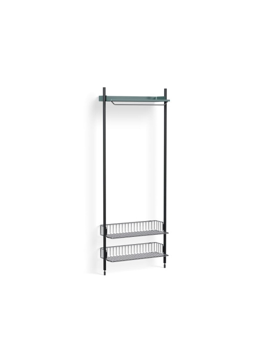AB864-B520-AI80-02DQ_Pier System 1011 PS blue powder coated steel black anodised profiles chromed wire shelf.jpg