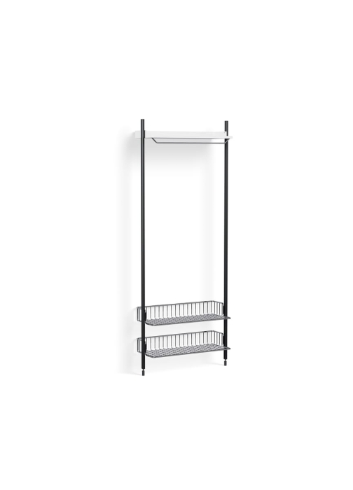 AB864-B665-AI80-02DQ_Pier System 1011 PS white powder coated steel black anodised profiles chromed wire shelf.jpg