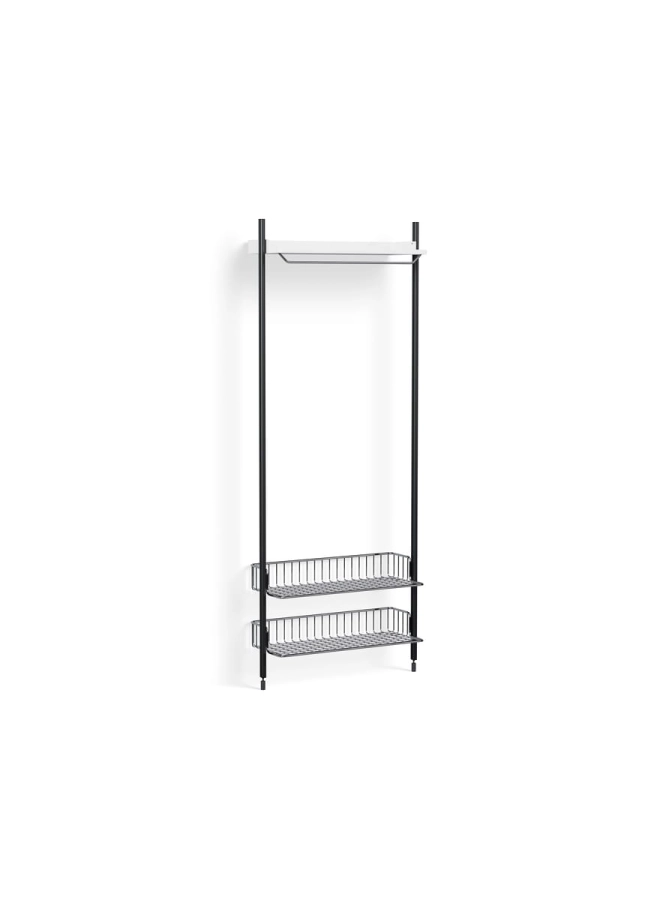 AB864-B665-AI80-02DQ_Pier System 1011 PS white powder coated steel black anodised profiles chromed wire shelf.jpg
