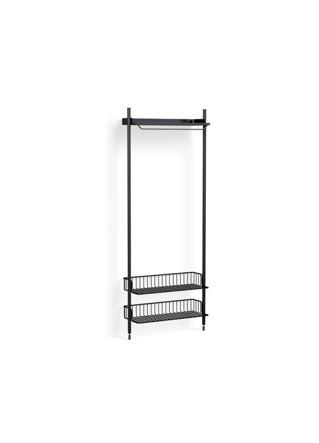 AB864-B666-AI80-02DP_Pier System 1011 PS black powder coated steel black anodised profiles anthracite wire shelf.jpg