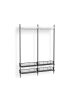 AB865-B665-AI80-02DP_Pier System 1012 PS white powder coated steel black anodised profiles anthracite wire shelf.jpg