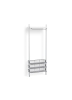 AB867-B665-AI79-02DQ_Pier System 1021 PS white powder coated steel clear anodised alu profiles chromed wire shelf.jpg