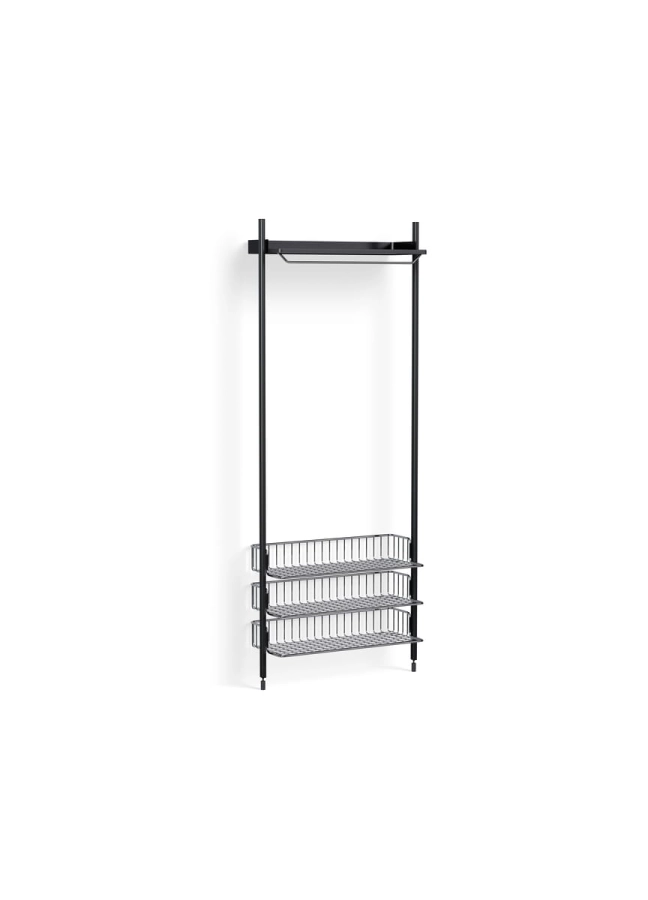 AB867-B666-AI80-02DQ_Pier System 1021 PS black powder coated steel black anodised profiles chromed wire shelf.jpg