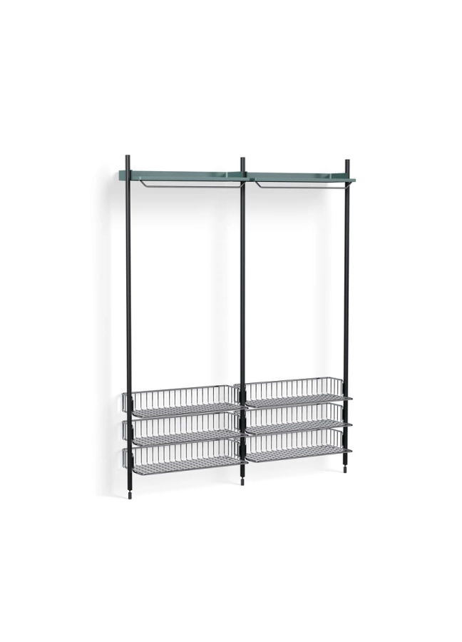 AB868-B520-AI80-02DQ_ Pier System 1022 PS blue powder coated steel black anodised profiles chromed wire shelf.jpg
