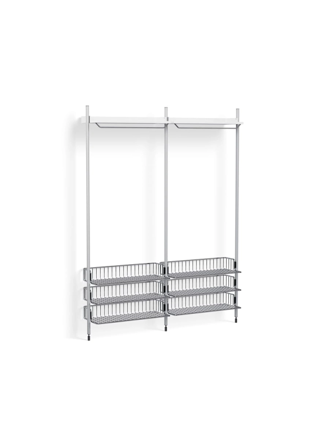 AB868-B665-AI79-02DQ_Pier System 1022 PS white powder coated steel clear anodised alu profiles chromed wire shelf.jpg